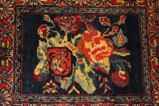 small rug looks perfect natural colors are the perfect fine and tightly woven 19th century  size 0.60cm x 0.50cm             