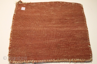 small Baluch bagface Natural colors 19th Century Size 0.60cm x 0.52cm                      