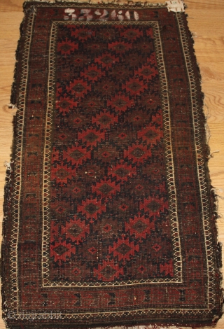 Antique Baluch  circa 1880  size 0.90cm x 0.48cm                       