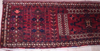 TURKMEN TORBA ORIGINAL GOOD CONDITION  4 rare animal picture  Clean and Hand Washed  Circa 1910/20 Size 1.64cm x 0.47cm           