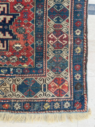 Caucasian Lezghi Shirvan İt Has Dated 1865 , size 95 x 150 cm. Please send me directly mail. 
emreaydin10@icloud.com              