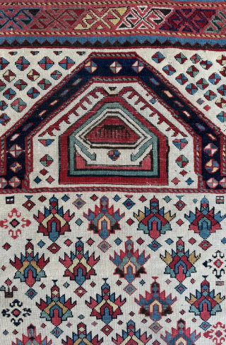 Prayer Shirvan Rug Circa 1870s, Size 92x140 cm. Please send me directly mail. 
emreaydin10@icloud.com
0090+ 544 374 10 98               