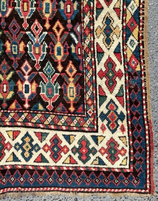 Middle Of The 19th Century Rare Design Caucasian Rug Size 105x220 cm. There is a problem with my Rugrabbit Account. please send me private mail. emreaydin10@icloud.com       