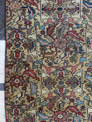 19th Century Persian Fragment, size 138x235 cm. Please send me directly mail. 
emreaydin10@icloud.com
0090+ 544 374 10 98                