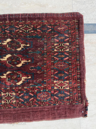 Middle of the 19th Century Yomud Torba, size 50x110 cm. Please send me directly mail. 
emreaydin10@icloud.com

0090+ 544 374 10 98             