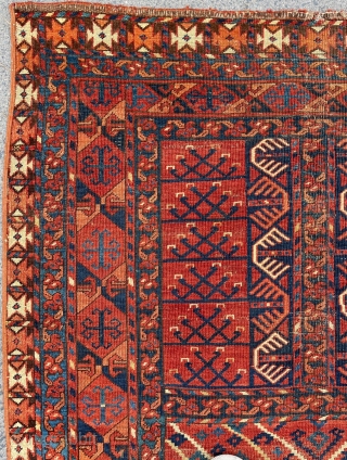 Turkman Ersari Engsi Circa 1850 size 127x190 cm                         