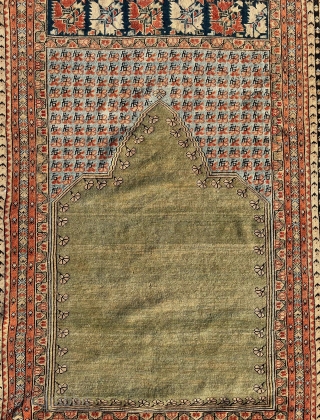 Fine Quality Ghordes Prayer Rug Circa 1870 size 128x178 cm                       