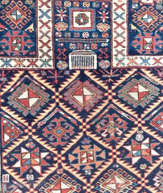 Prayer Akstafa Shirvan Circa 1860-1870 size 87x182 cm                         