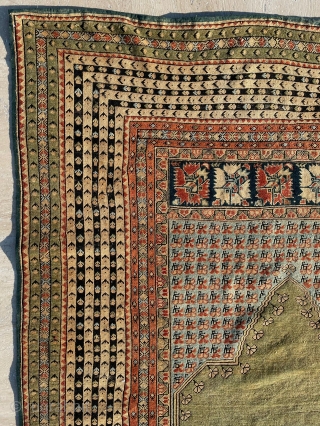 Fine Quality Ghordes Prayer Rug Circa 1870 size 128x178 cm                       