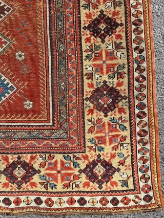 Middle of the 19th Century Anatolian Melas Rug size 116x165                       