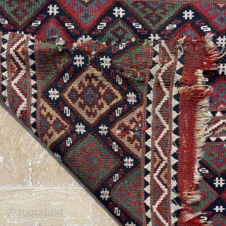 Anatolian Malatya Kelim Circa 1850 size 90x90                          