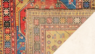 18th Century Anatolian Dazkiri Rug. İts Rare Piece. its in good condotion. Size 115x140 cm                  