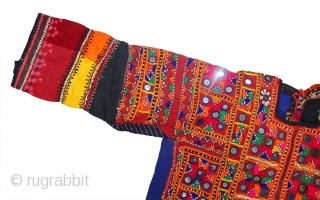 free shping worldwide..... thank you for visiting here....... banjara very old vintage hand hard embroidered multi color dress for women - Ethnicbanjaramart These are vintage items and not new. So, please do  ...