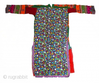 free shping worldwide..... thank you for visiting here....... banjara very old vintage hand hard embroidered multi color dress for women - Ethnicbanjaramart These are vintage items and not new. So, please do  ...