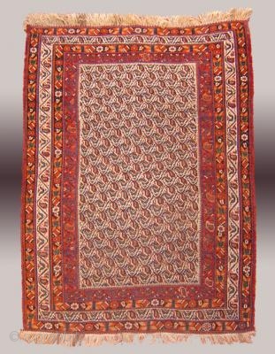 Stock #A162 | Afshar | Circa: 1910\'s | Size: 4.2 x 5.7 feet                    