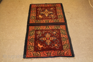 Semi Antik BaoTau Rug
Size 116 x 61 (3'10 x 2'0)
Little worn see picture
                    