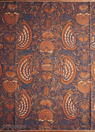 Batik skirt cloth (kain panjang) Origin: Indonesia, Java, Yogyakarta, c