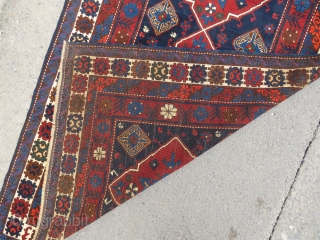 Caucasian Kuba Shirvan rug wonderful colors and very  nice condition all original size : 1,96x1,22 cm and Circa 1910             