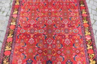 Caucassian Karabag rug wonderful colors and excellent condition all original size 3,85x1,60 cm Circa 1900                  