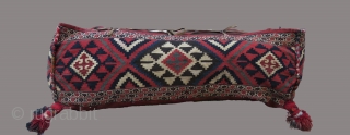 Antique complete mafrash dowry chest kilim and sumac technic very nice colors and nice condition all original size 1,15 x 40x40 cm Circa 1880-1890         