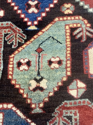 Caucasian Karabagh with boteh pattern. 250 x 133 cm                        
