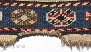Caucasian Shirvan. Early 1900‘s. All natural colors, 170cm x 105cm/ 5′ 6.9291″ x 3′ 5.3504″                  