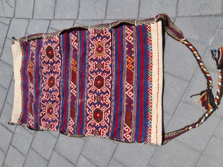 Old Çanakkale Ayvacik Chuval Bag Kilim
                           