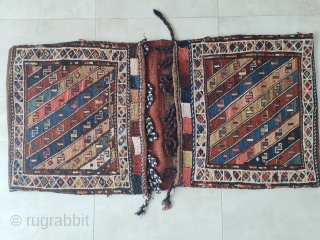 Antique Shahsavan Moghan Sumakh Saddlebag 
Khorjin 


Sehr seltene antike Shahsavan Moghan Kelim/Sumakh Satteltasche (Khorjin) aus dem Kaukasus (Region Aserbaidschan/NW Persien).  Wunderschönes seltenes Muster.


Sehr gut erhalten.

Toller Wandschmuck.


Ein Sammlerstück!


~ 1920

PLEASE CONTACT ME ONLY  ...