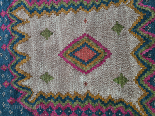 Tribal afhsar or bachtiary sofreh kilim with asymetric pattern. 110x103cm

Please contact me directly: 

goekay.sargin@yahoo.de                   