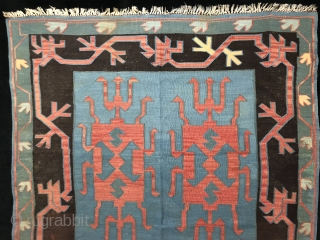 Dagistan Kilim Size 155x288 cm / 5'1'' x 9'5''                        