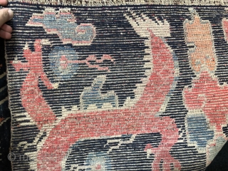 Tibetan Dragon Rug 88x150 cm / 2'9'' x 5'0''                        