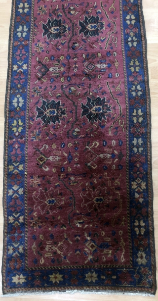 Oushak Runner Carpet Size 77x410 cm / 2'5'' x 13'5''                       