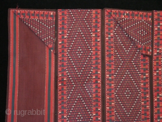 19th Century Yamut Tent Band Size 1470x48 cm                         