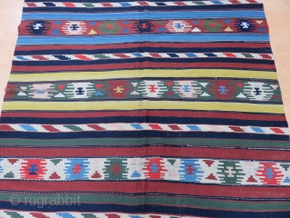 Caucasian Karabagh Kilim Size 172x302 cm /5'7''x9'9''                          