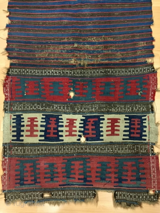 Caucasian Kilim Chuwall (Sack) Size 90x171 cm / 2'9''x5'7''                        