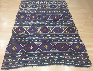 Caucasian Sirvan Kilim Size 165x245 cm / 5'5''x8'1''                         