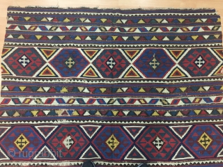 Caucasian Sirvan Kilim Size 165x245 cm / 5'5''x8'1''                         