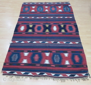 Caucasian Borchalo Kilim Size 170x254 cm / 5'6''x8'4''                         