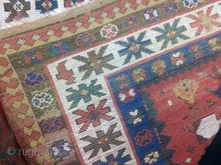 Caucasian Kazak Rug Size 120x194 cm / 4'0''x6'4''                         