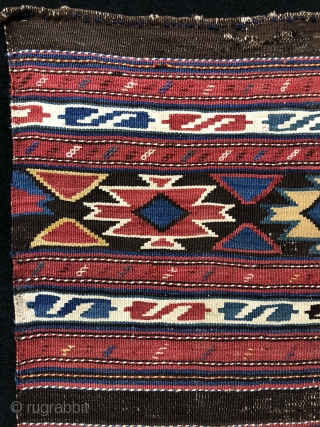 Caucasian Kilim Bag face Size 65x75 cm / 2'2'' x 2'5''                      