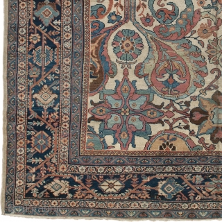 Antique Persian Sultanabad Rug
Persia ca.1890
11'9" x 8'10" (359 x 270 cm)
FJ Hakimian Reference #06030
                   