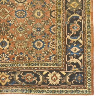 Antique Persian Mahal Rug
Persia ca.1890
11'11" x 8'11" (364 x 272 cm)
FJ Hakimian Reference #06151
                   