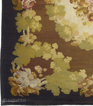 Antique French Aubusson Rug
France ca.1870
13'10" x 10'8" (422 x 326 cm)
FJ Hakimian Reference #02026
                   