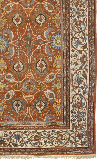 Antique Persian Ziegler Sultanabad Rug
North-West Persia ca.1890
21'10" x 12'7" (666 x 384 cm)
FJ Hakimian Reference #06121
                 