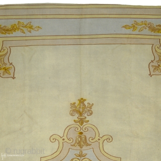 Antique French Aubusson Rug
France ca.1905
10'10" x 8'1" (331 x 247 cm)
FJ Hakimian Reference #02041
                   