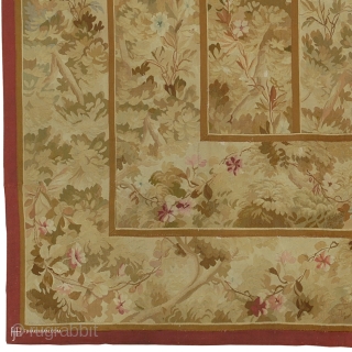 Antique French Aubusson Rug
France ca. 1880
6'9" x 4'6" (206 x 137 cm)
FJ Hakimian Reference #02103
                  
