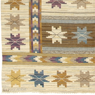 Swedish Flat Weave Rug
Sweden
Initialed: MMF (Märta Måås-Fjetterström)
11'5" x 8'8" (348 x 264 cm)
FJ Hakimian Reference #02895
                 