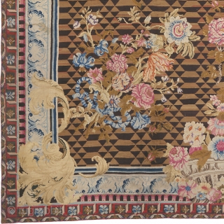 Antique English Axminster Rug
England ca. 1760
29'10" x 17'11" (910 x 547 cm)
FJ Hakimian Reference #03145
                  