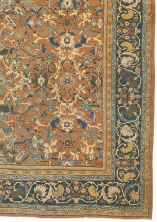 Antique Persian Sultanabad Rug
Persia ca.1890
20'6" x 14'6" (626 x 443 cm)
FJ Hakimian Reference #06048
                   