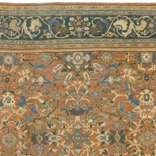 Antique Persian Sultanabad Rug
Persia ca.1890
20'6" x 14'6" (626 x 443 cm)
FJ Hakimian Reference #06048
                   